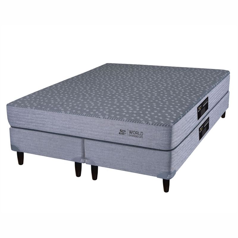 Colchon King Size La Cardeuse Nouvelle 180x190 Resortes