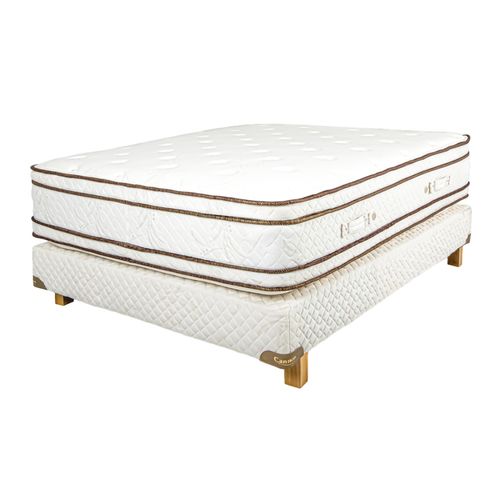 Colchón y Sommier SUPER KING SIZE (200 X 200 cm) Cannon Sublime Europillow Top
