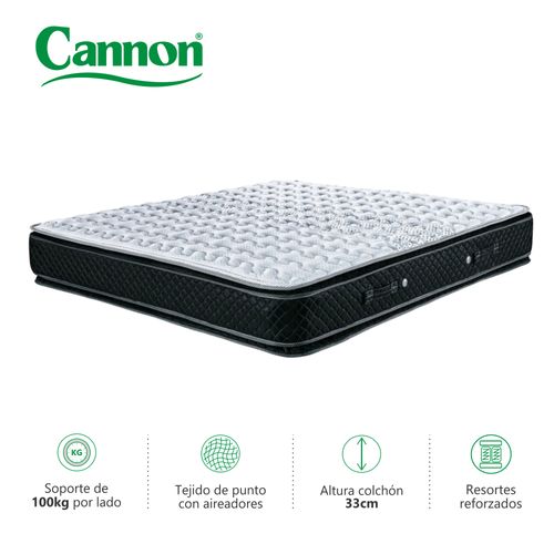 Colchón 2 1/2 PLAZAS (140 X 190 cm) Cannon Doral Pillow