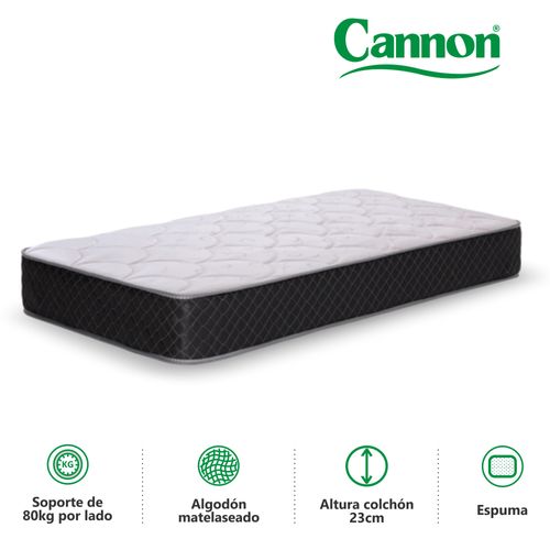 Colchon 1 PLAZA (80 x 190 cm) Cannon Princess