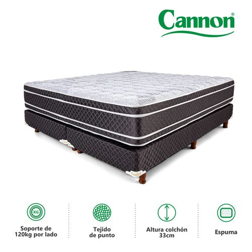 Colchón y Sommier SUPERKING SIZE (200 X 200 cm) Cannon Renovation Europillow