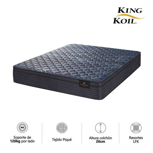 Colchon 2 1/2 Plazas ( 140 x 190 cm ) Kingkoil Aspen