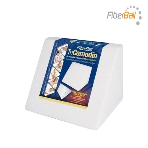 Almohada Triangulo ( 49 x 39 x 20 cm ) Fiberball Tricomodin